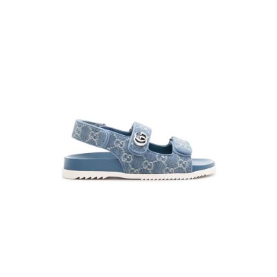 GUCCI WMNS GG SANDAL 'LIGHT BLUE DENIM 317539